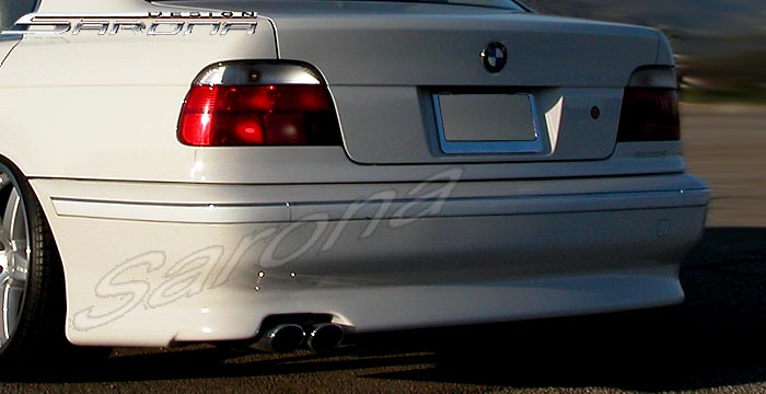 Custom BMW 5 Series Rear Add-on  Sedan Rear Lip/Diffuser (1997 - 2003) - $450.00 (Part #BM-004-RA)